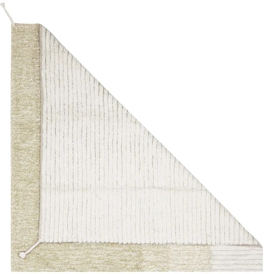 Jasnozielony bawełniany dywan 120x160 cm Gelato Green – Lorena Canals