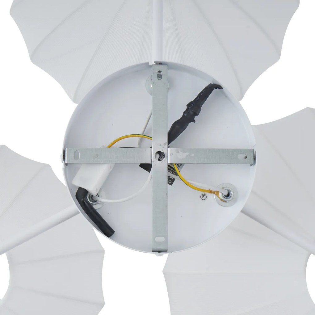 Lampa sufitowa Japandi biała 3-punktowa - Multi Bida