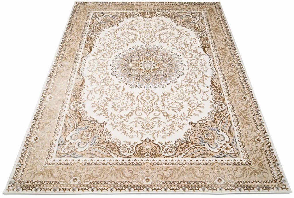 Elegancki kremowy dywan w nowoczesnym stylu T6-T82