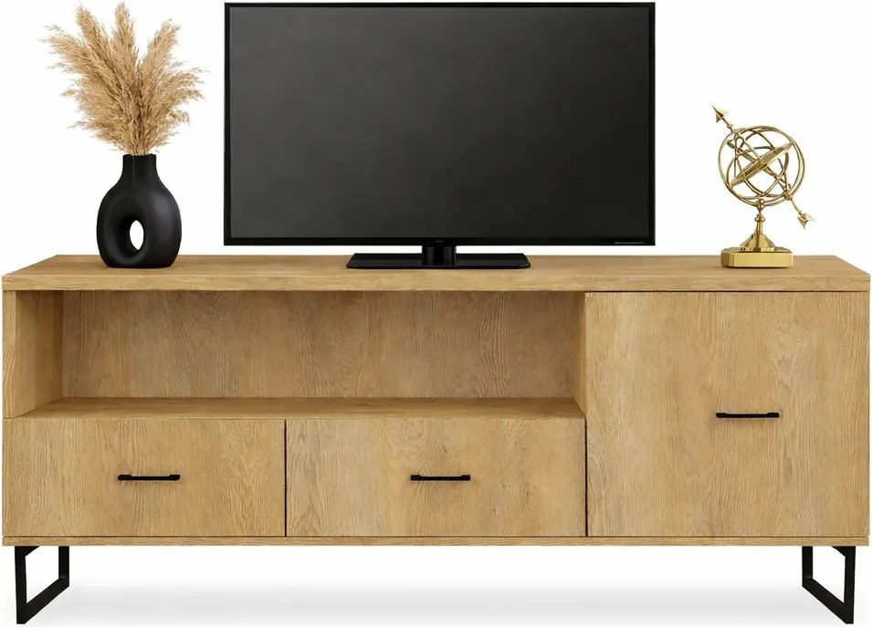 Dębowy stolik RTV P5-E02