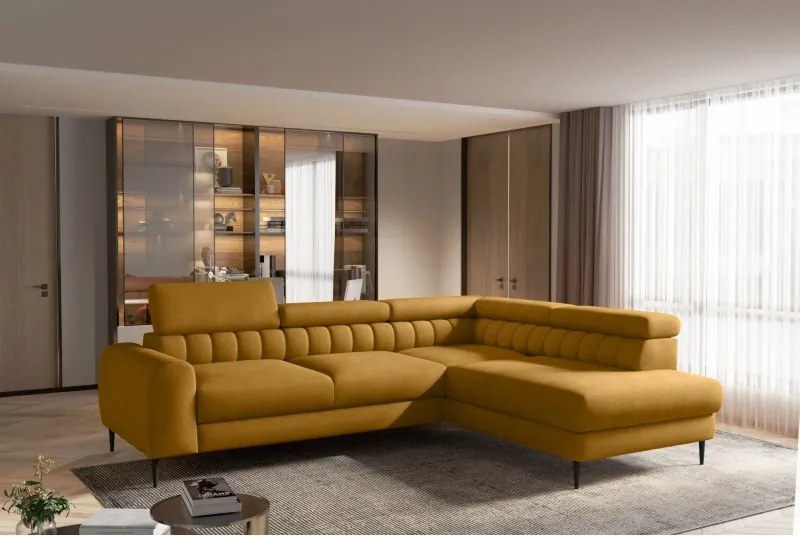 Narożnik NAVAS L z funkcją spania WERSAL