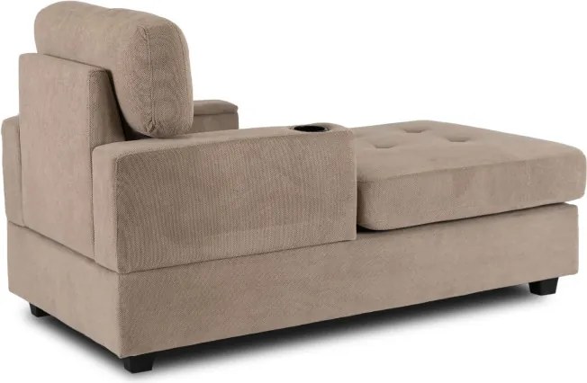 Fotel Wypoczynkowy Sofa NEO Beżowy Tapicerowany Nowoczesny