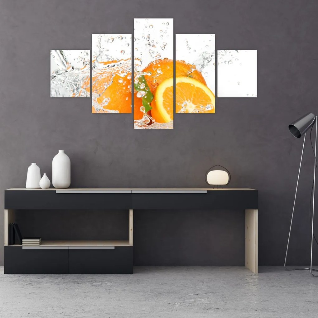 Obraz - Soczyste pomarańcze (125x70 cm)