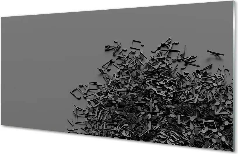 Szklany Panel Harmonijne Nuty