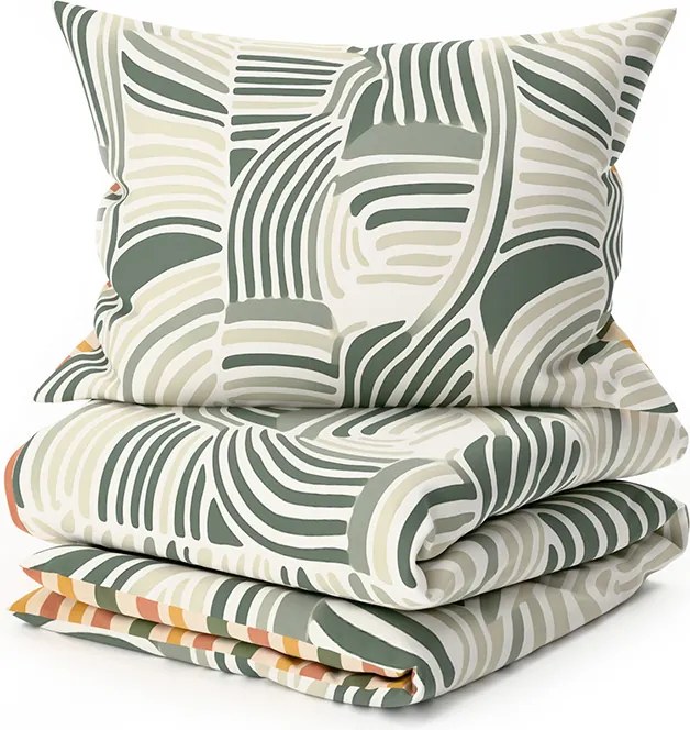 PrzytulneMieszkanie.pl PrzytulneMieszkanie.pl Bawełniana pościel ZENVIA POLY kolorowa Rozmiar pościeli: 70 x 90 cm | 140 x 200 cm