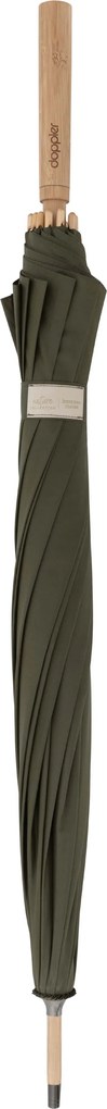 Doppler Nature Long Bamboo Deep Olive parasol składany
