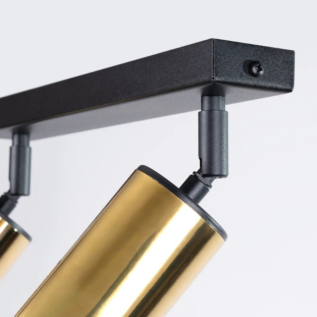 Listwa oświetleniowa WINX 2 czarna/złota SOLLUX  LIGHTING
