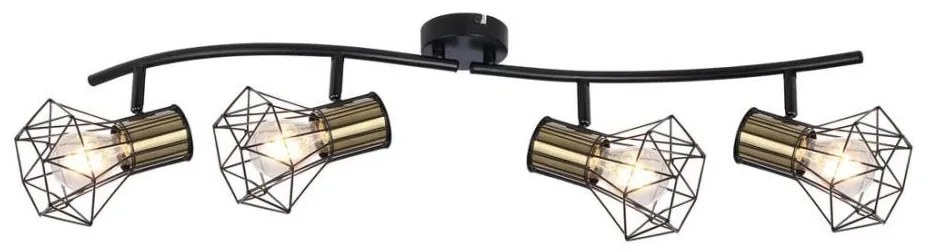 Globo 54017-4M - Lampa punktowa PRISKA 4xE27/40W/230V