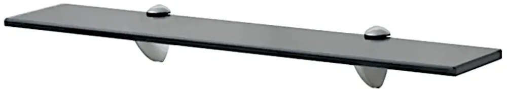 Solidna czarna półka szklana 60x10 - Imker