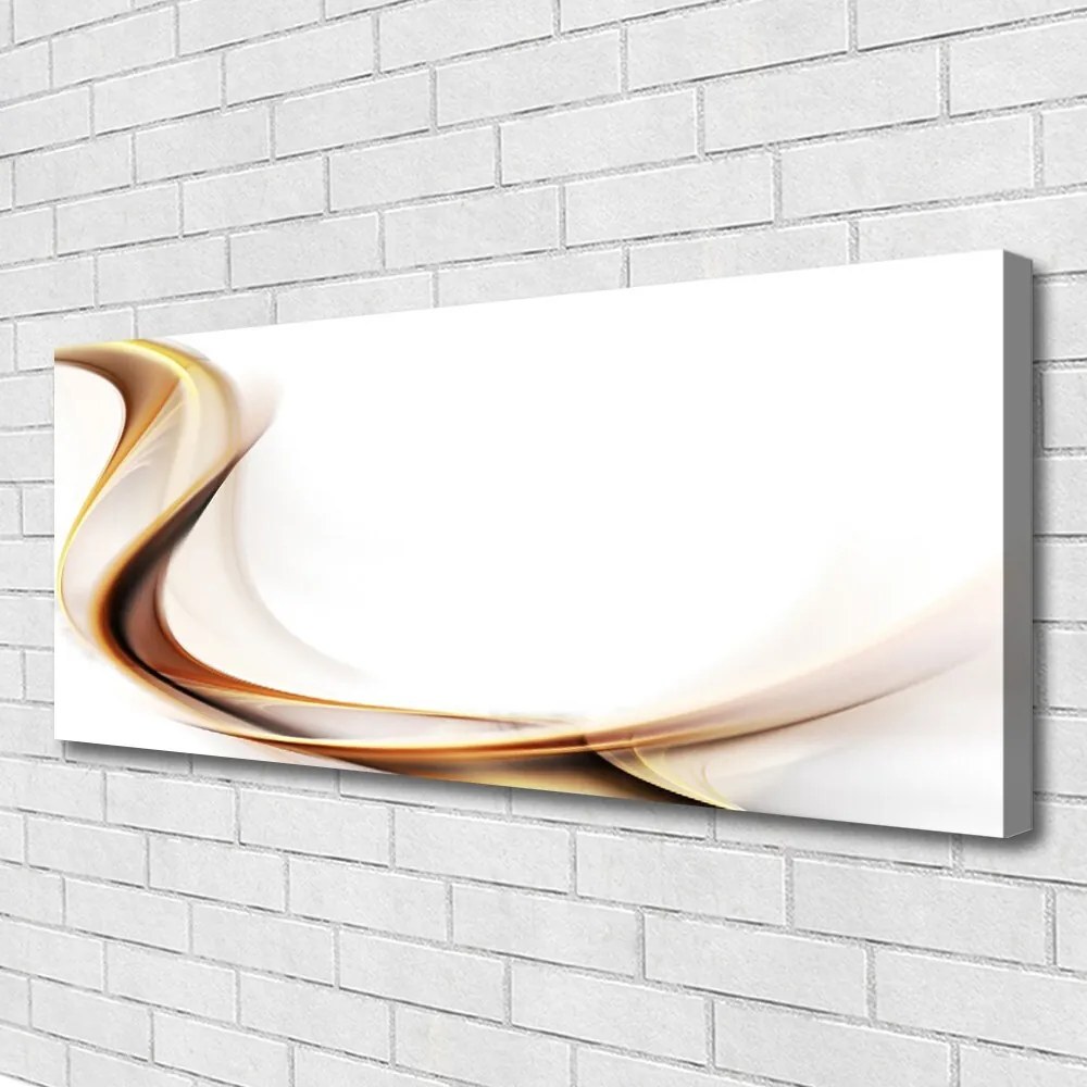 Obraz canvas Synteza Linii i Koloru