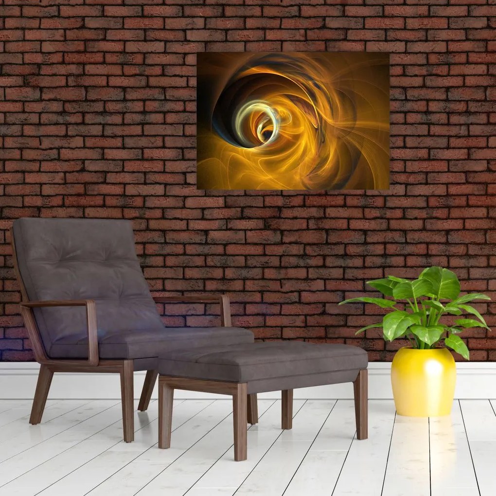 Obraz - Abstrakcja w ruchu (70x50 cm)
