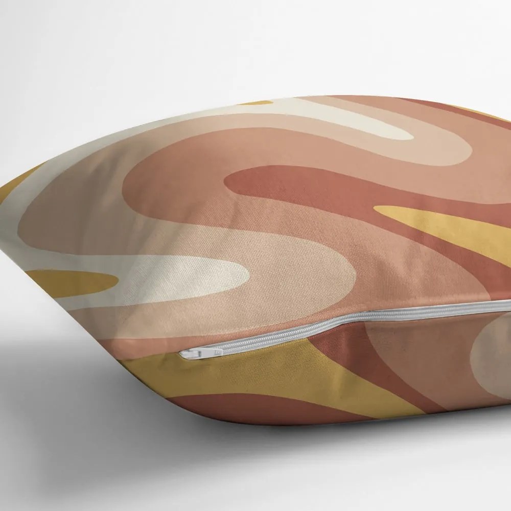 Poszewka na poduszkę 43x43 cm Strawberry Creamsicle – Mila Home