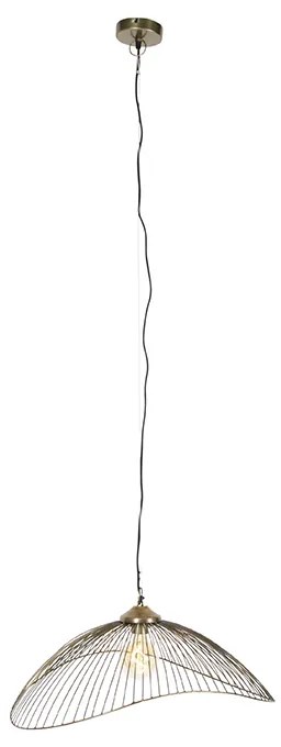 Designerska lampa wisząca mosiądz 64 cm - PiaDesignerski Oswietlenie wewnetrzne