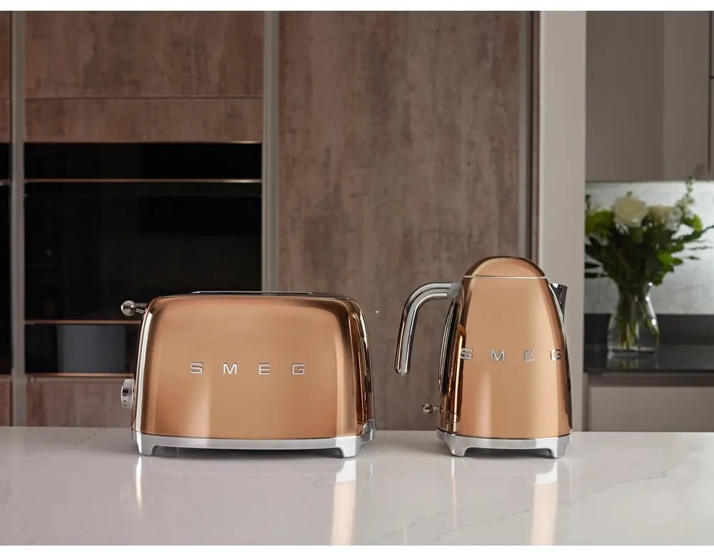 Toster w kolorze różowego złota 50's Retro Style – SMEG
