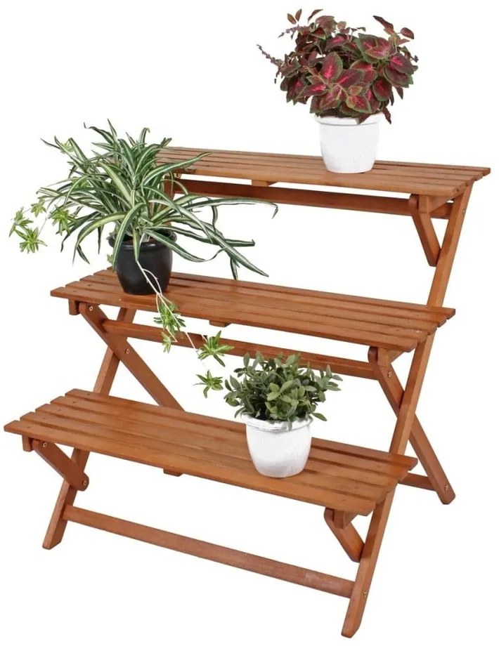 Kwietnik z drewna eukaliptusowego Garden Pleasure Ordeble