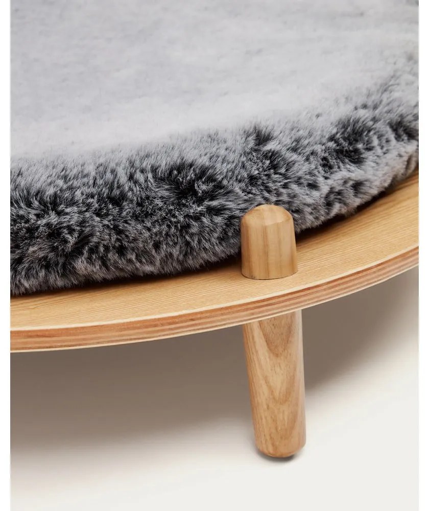 Szare legowisko dla czworonoga ø 70 cm Bunola – Kave Home