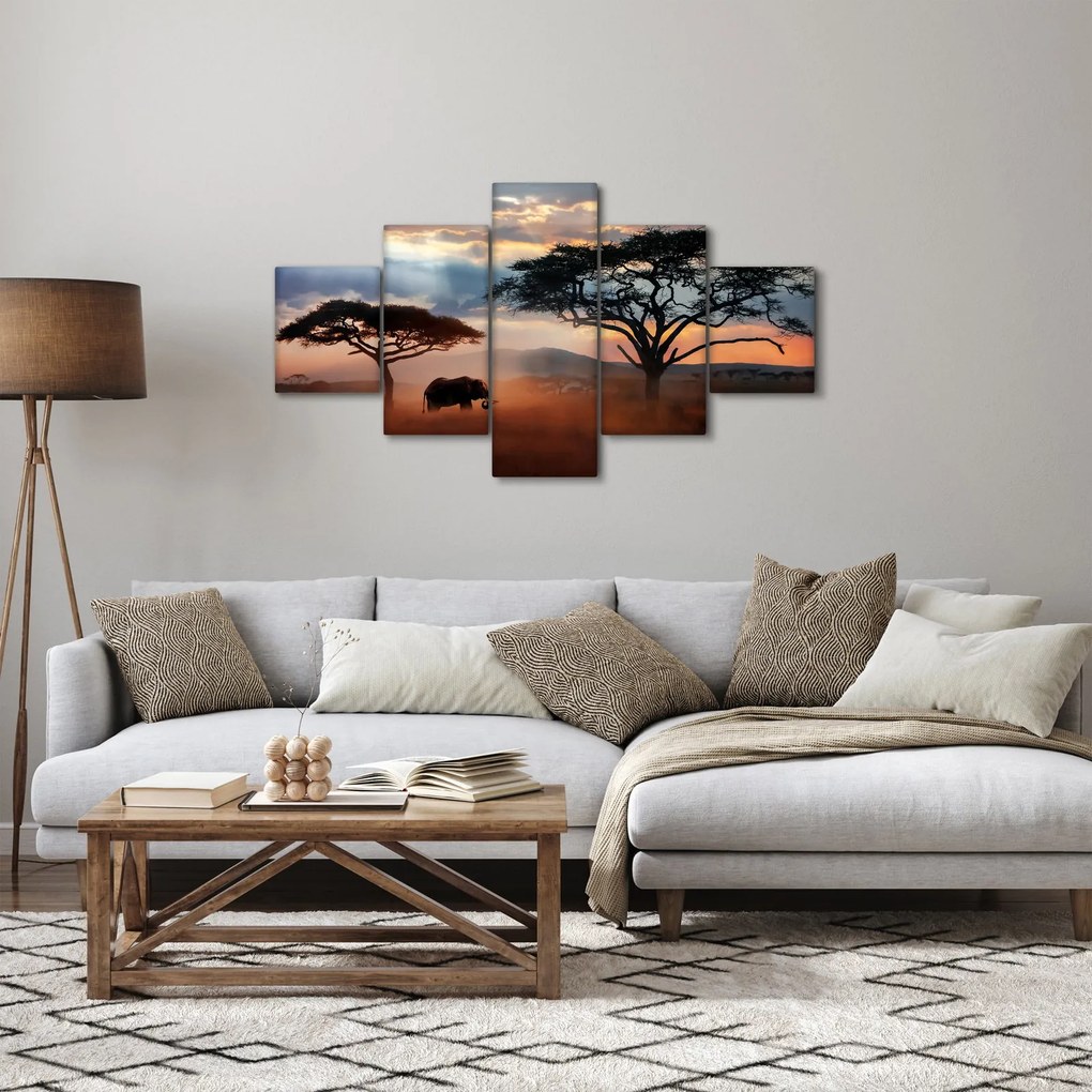 Obraz - Park Narodowy Serengeti, Tanzania, Afryka (125x70 cm)