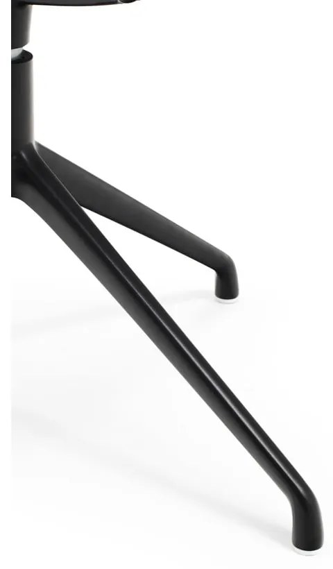 Ciemnoszary tapicerowany fotel jadalniany Mogi – Teulat