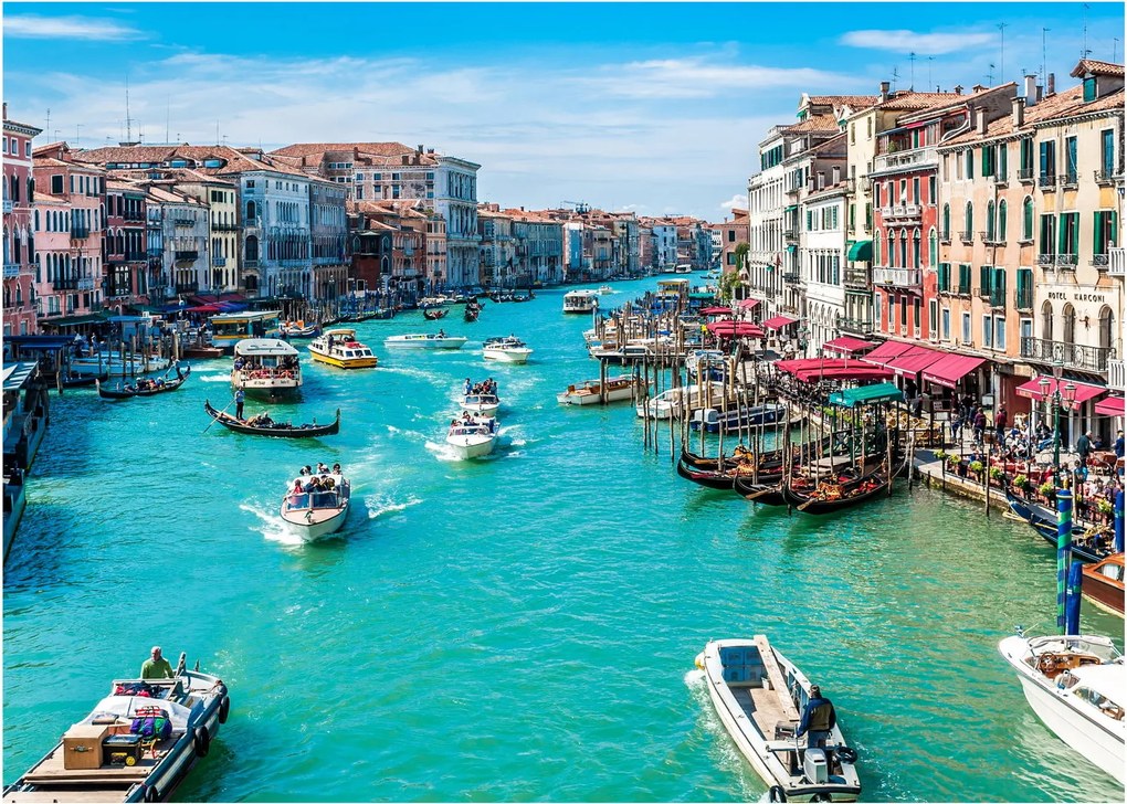 Obraz na szkle - Canal Grande, Wenecja, Włochy (70x50 cm)