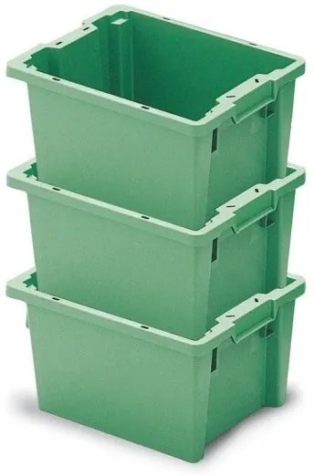 Pojemniki sztaplowalno-gniazdowe TELLUS 600x400x350 mm