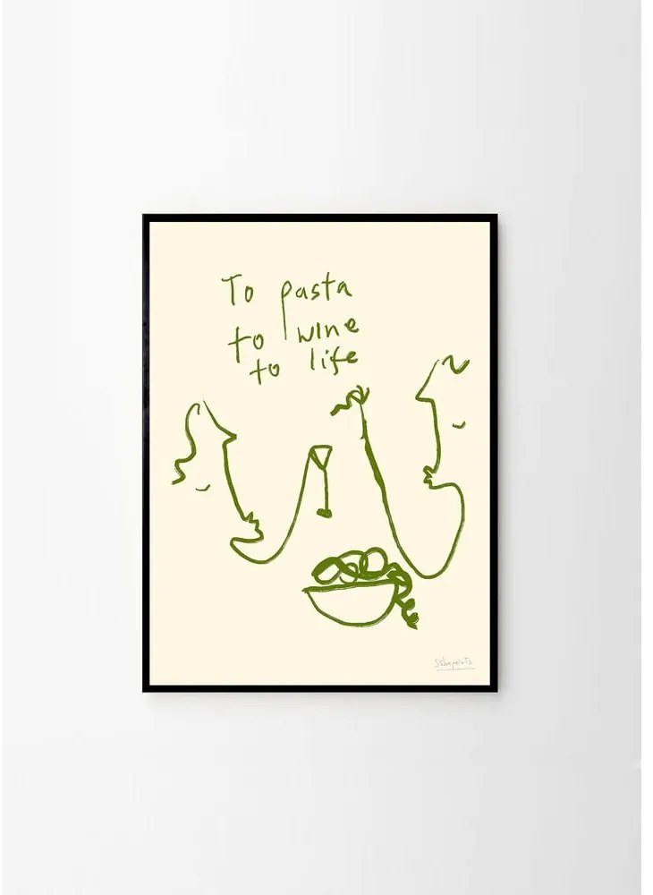 Plakat 30x40 cm To Life – The Poster Club