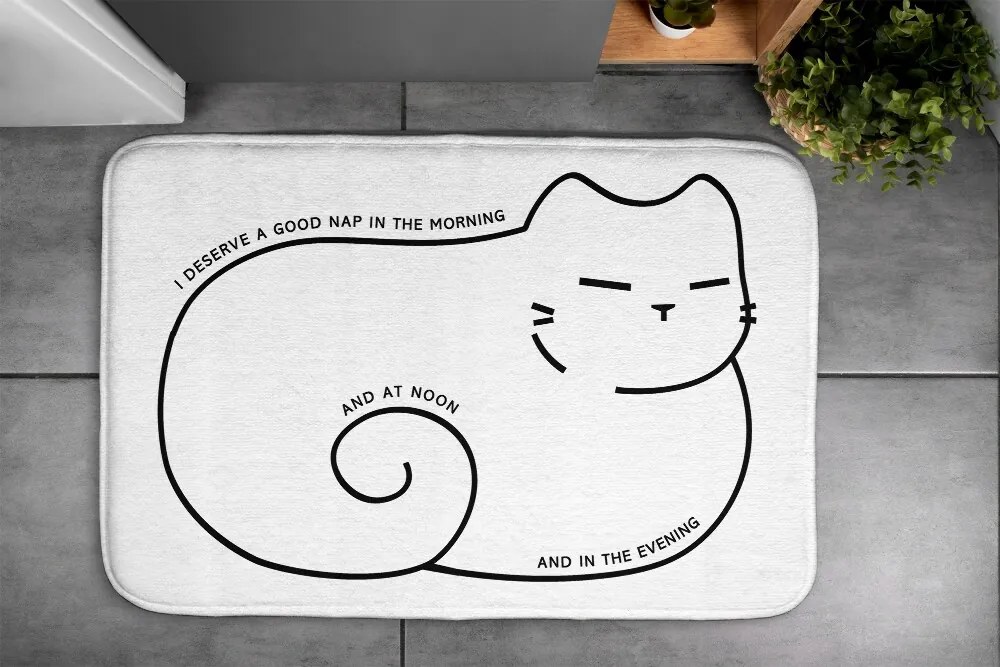 Dywanik łazienkowy Dywanik łazienkowy Kot Bochen