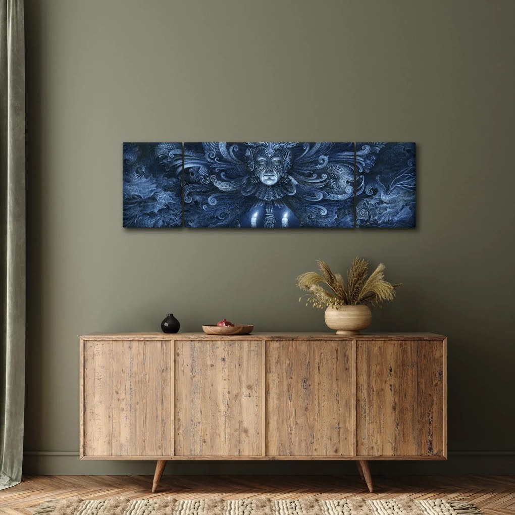 Obraz - Ciemny barok (170x50 cm)