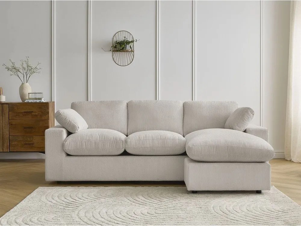 Beżowy sztruksowy narożnik Belair – Bobochic Paris