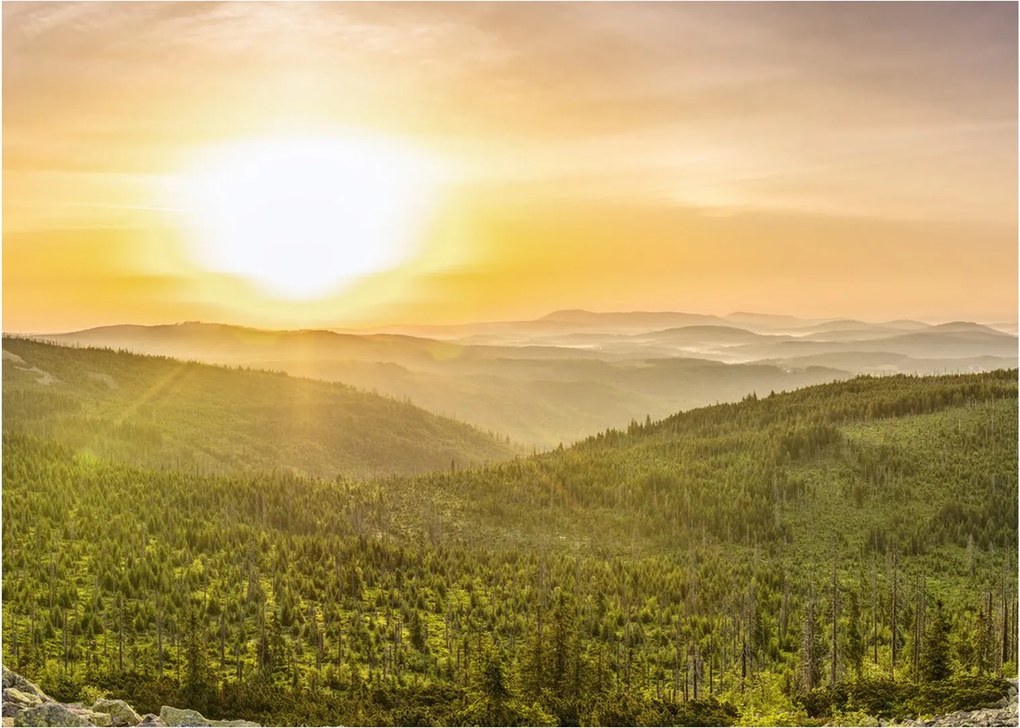 Obraz na szkle - panorama (70x50 cm)