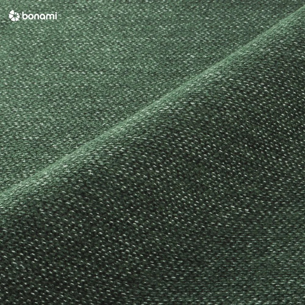 Zielone tapicerowane łóżko dwuosobowe ze stelażem 180x200 cm Alano – MESONICA