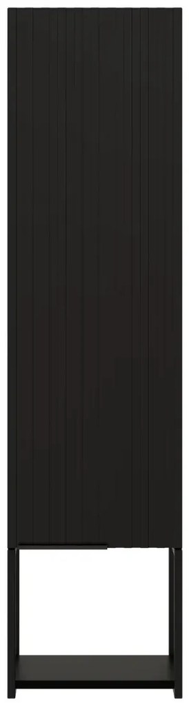 Szafka łazienkowa TURF BLACK INTAGE 1D 33cm czarna STRAMA