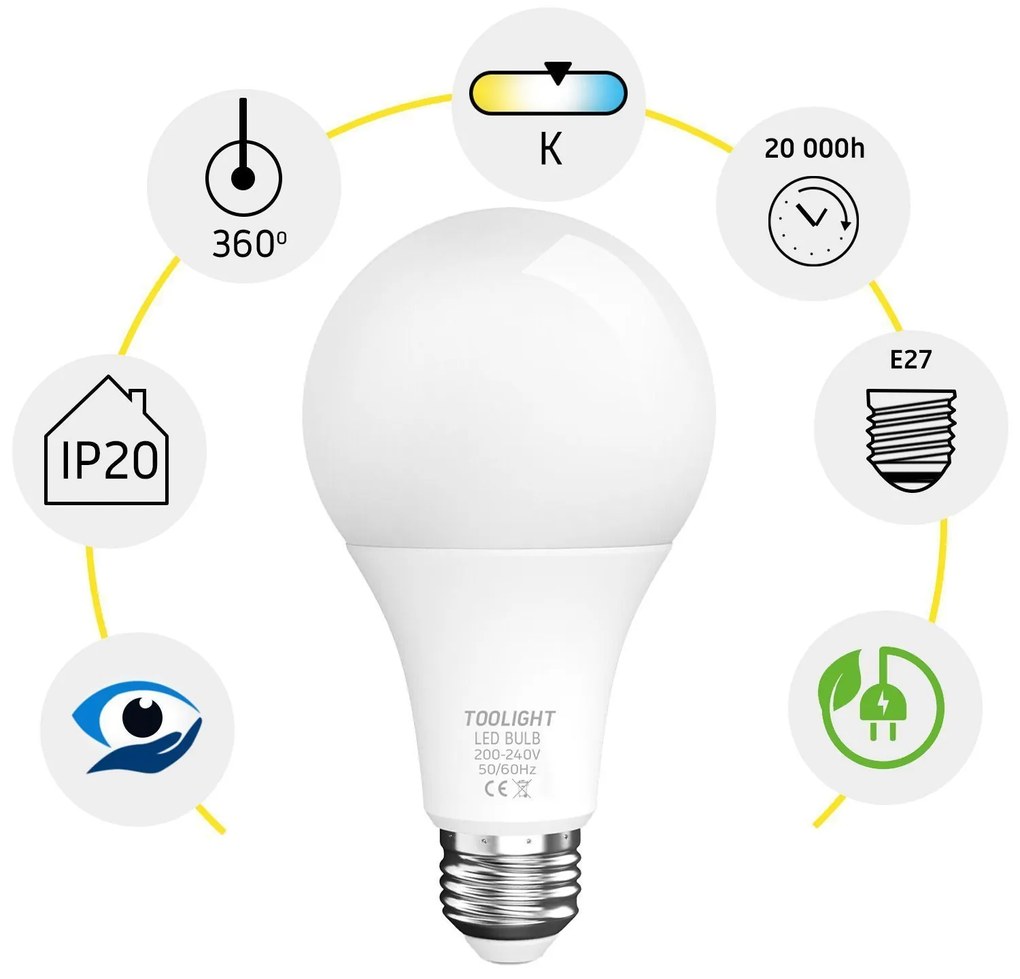 Żarówka LED Neutralna E-27 7W RSL022