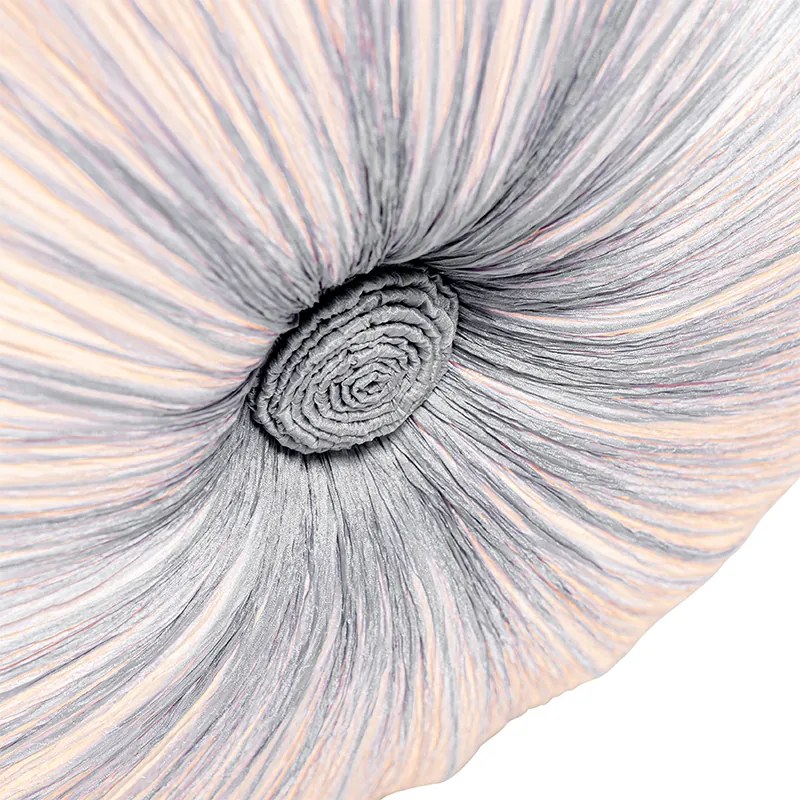 Designerska lampa sufitowa szara 60 cm 5-świateł - Plu