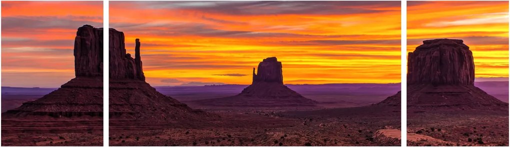 Obraz - Monument Valley v Arizonie (170x50 cm)