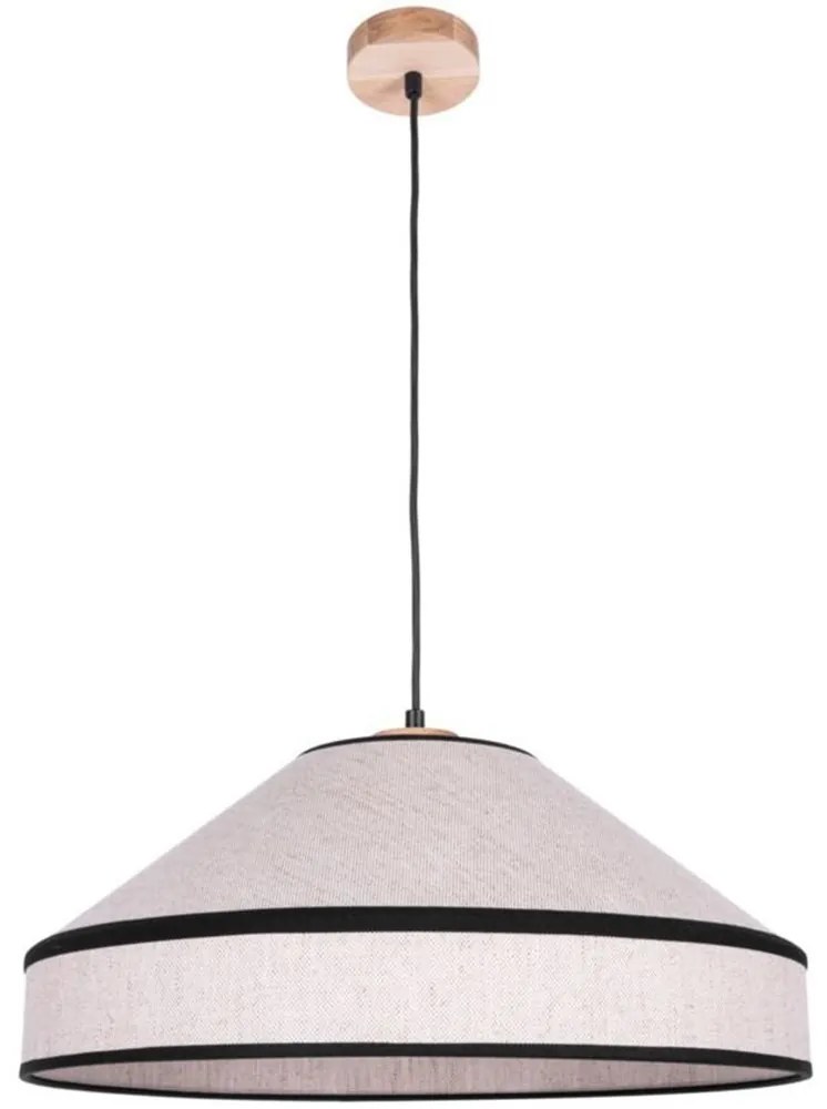 Spot-Light 16992174 - Lampa wisząca na przewodzie AMIGO 1xE27/60W/230V dąb