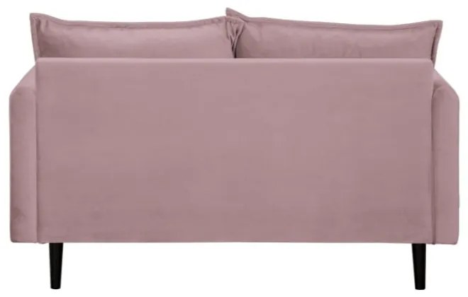 Lawendowa aksamitna sofa 138 cm Juli – Ropez