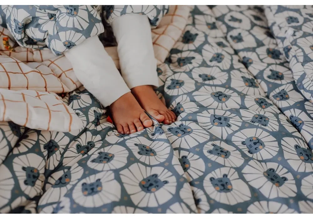Śpiworek dziecięcy Denim Lions – Malomi Kids