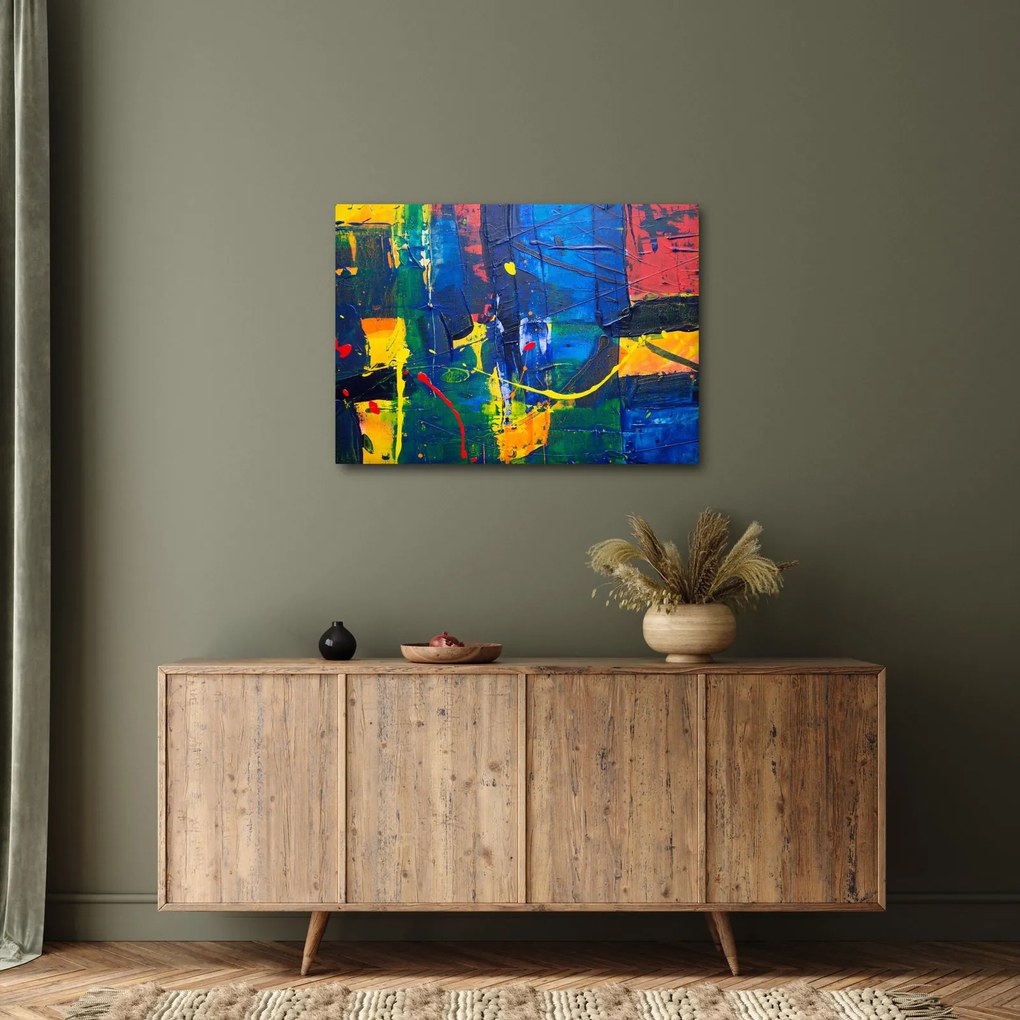 Obraz - Abstrakcja (70x50 cm)