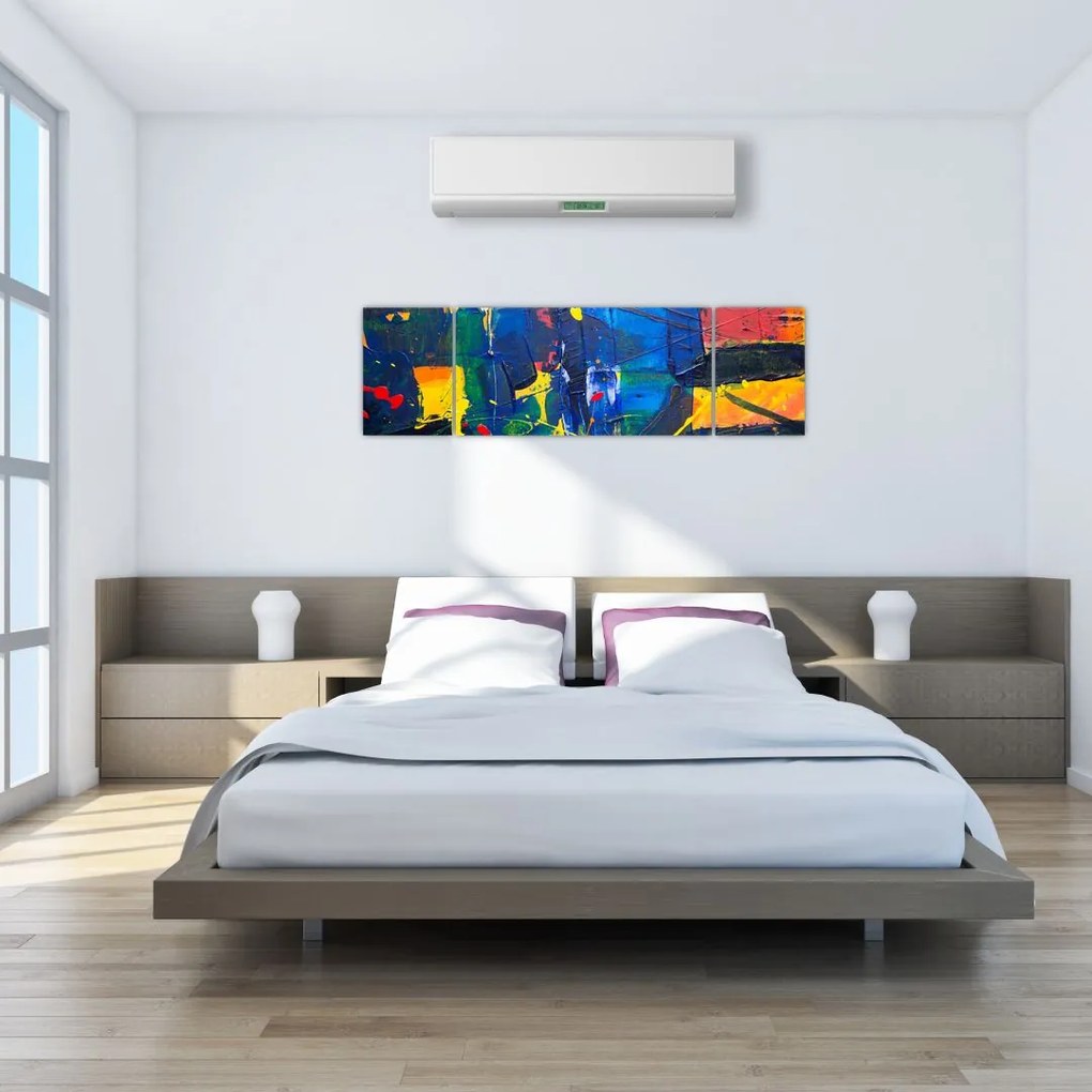 Obraz - Abstrakcja (170x50 cm)