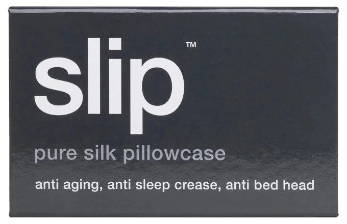 Jedwabna poszewka na poduszkę 51x76 cm Charcoal – slip