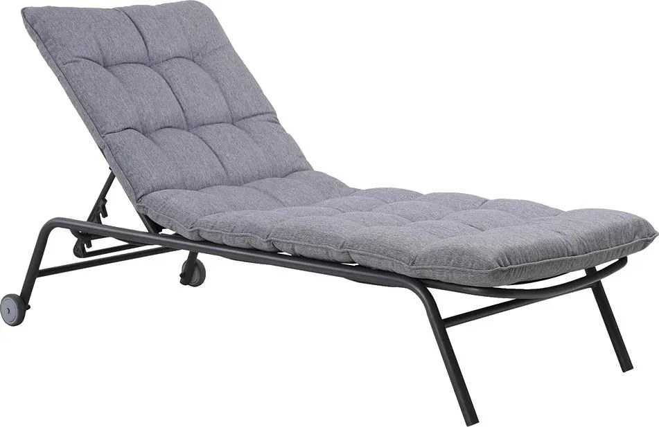 Szary nowoczesny leżak na taras R6-K12