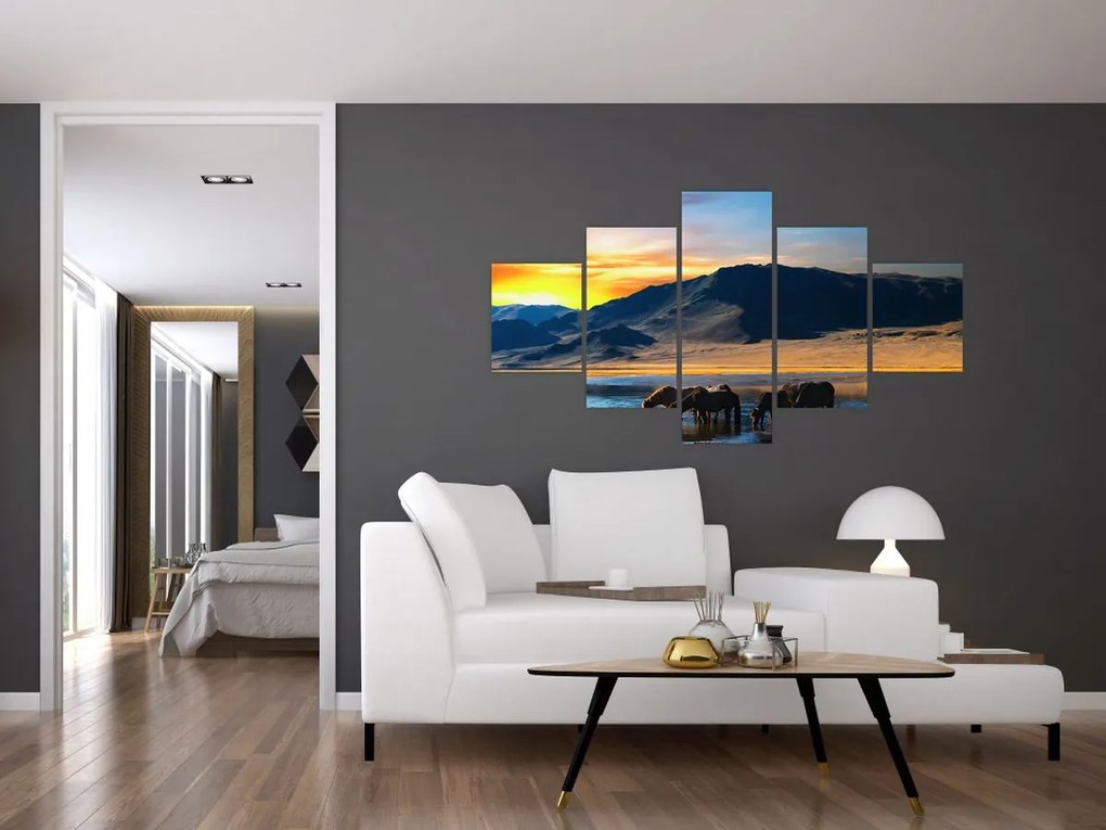 Obraz - Zasilanie (125x70 cm)