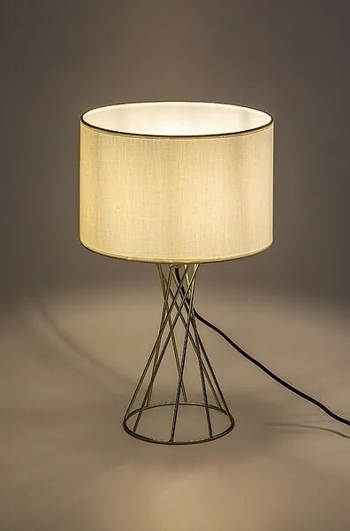 Rabalux 74081 lampa stołowa Nivra, złoty