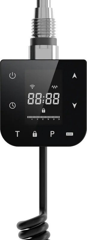 Mexen FA-F grzałka elektryczna z Wi-fi, 900 W, czarna - W953-0900-70