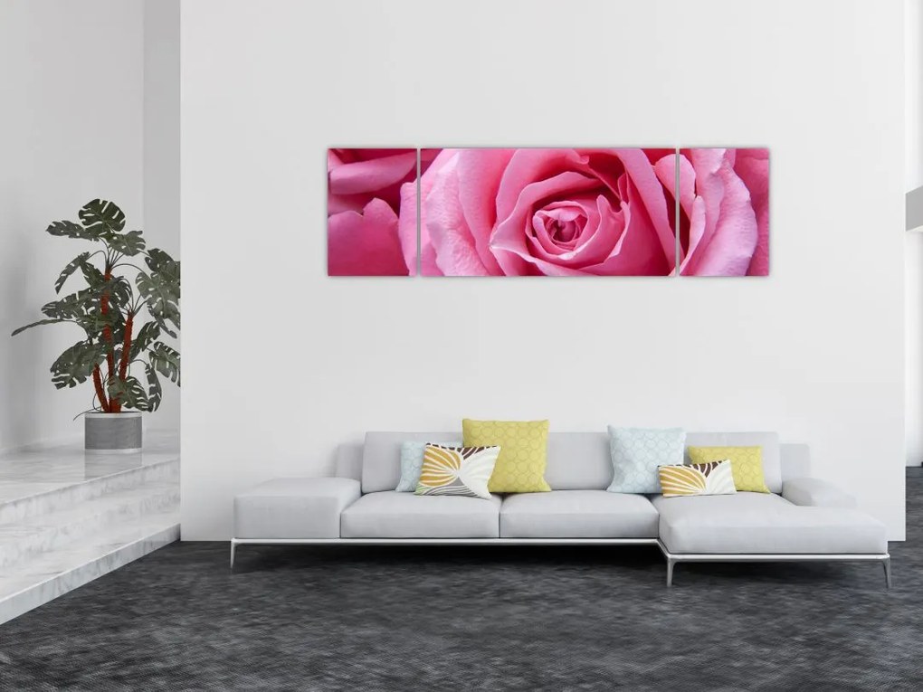 Obraz róży (170x50 cm)