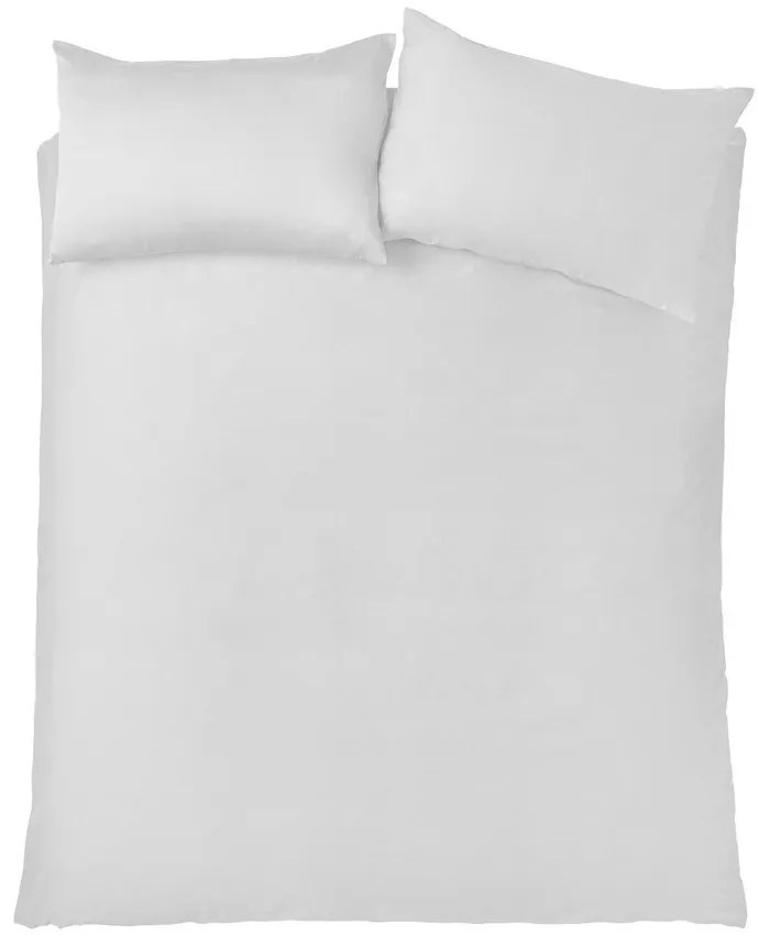 Biała pościel dwuosobowa z satyny bawełnianej 230x220 cm Cotton Sateen – Bianca