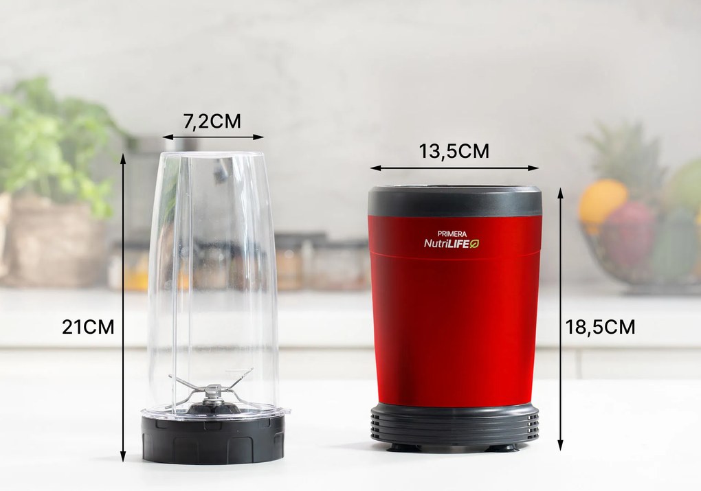 Blender kielichowy 700w Nutrilife Red Primera