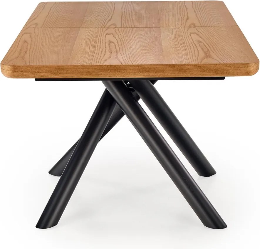 Designerski stół z fornirowanym blatem Derrick