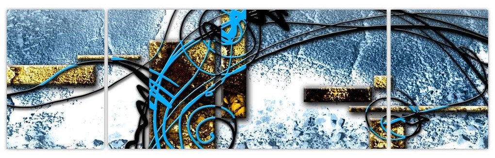 Abstrakcyjny obraz (170x50 cm)