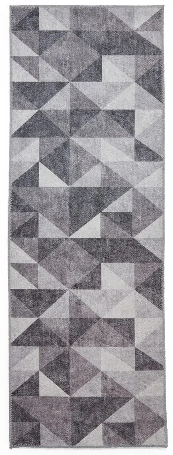Szary chodnik odpowiedni do prania 61x170 cm Coral Grey – Think Rugs